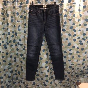 Dark wash skinny jcrew jeans
